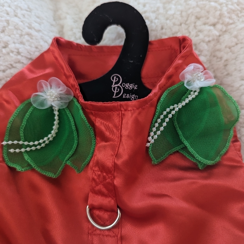 Christmas Fairy Dog Harness Dress Brand NWT Size Small and Medium - Picture 6 of 7